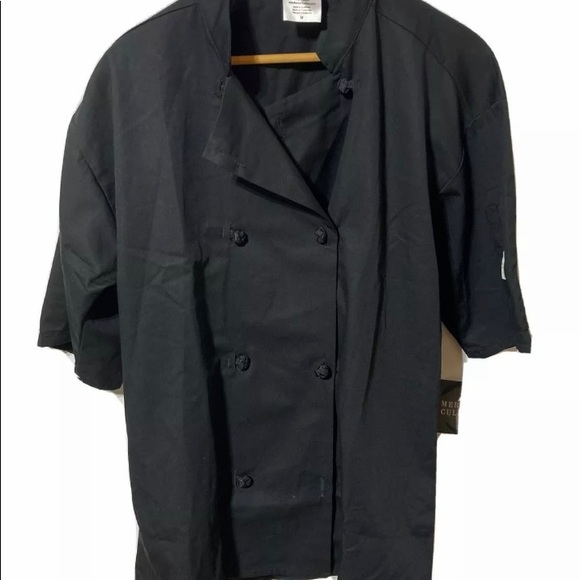SIZE MEDIUM MERCER CULINARY UNISEX CHEF SHIRT, CHEF PROFESSIONAL KITCHEN WEAR - Picture 2 of 5